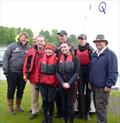 Wrexham MP Ian Lucas tried his hand at sailing to help Push the Boat Out in North Wales © Hamish Stuart