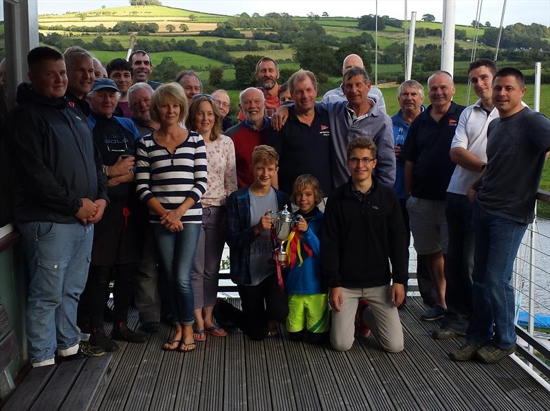 Shearwater Sailing Club win the Gilmer Trophy photo copyright John Mulholland taken at Bristol Avon Sailing Club