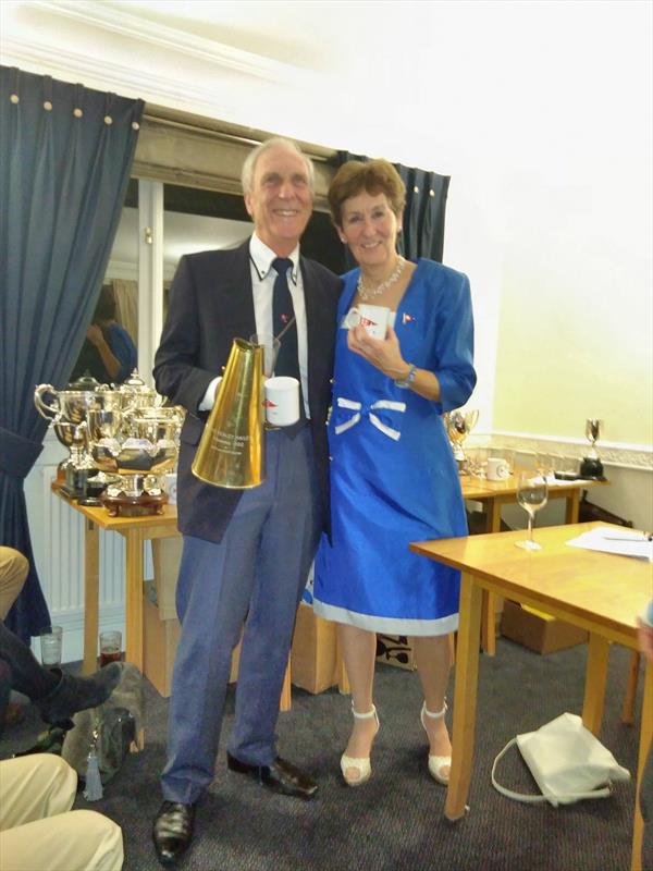 Tim Haigh & Peta Bowyer collect ‘The Henley Hailer' photo copyright James Co taken at Henley Sailing Club