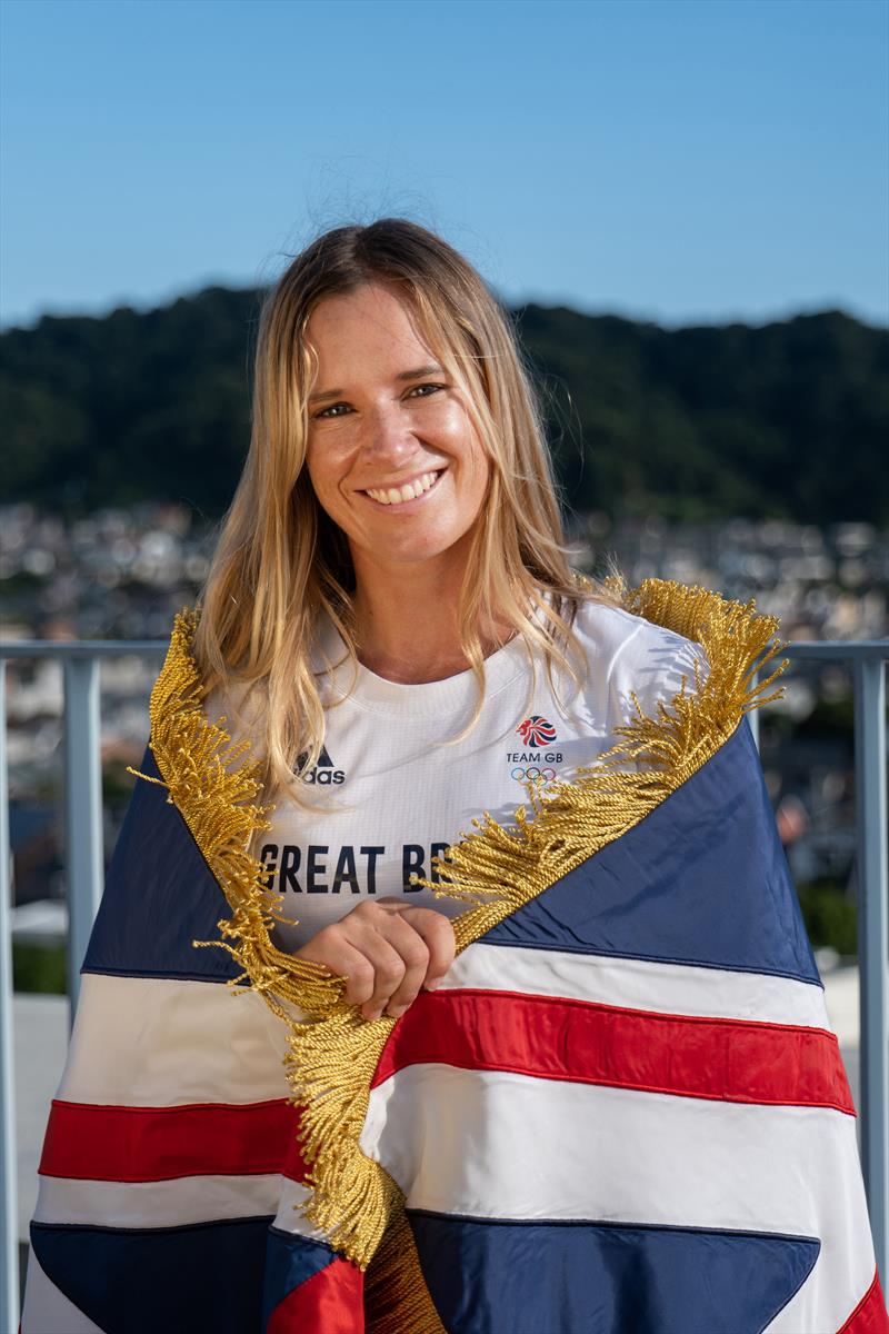 Hannah Mills announced as Team GB's female flagbearer ahead of the Tokyo 2020 opening ceremony photo copyright Sam Mellish / Team GB taken at 