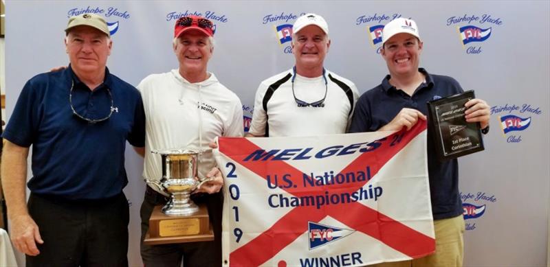 Steve Suddath's 3 ½ Men wins Corinthian Division - Melges 24 U.S. National Championship photo copyright Melges Performance Sailboats / Hannah Lee Noll taken at Fairhope Yacht Club