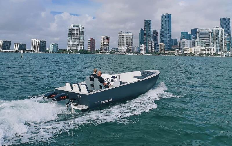 Canadian electric boat photo copyright Torqeedo taken at 