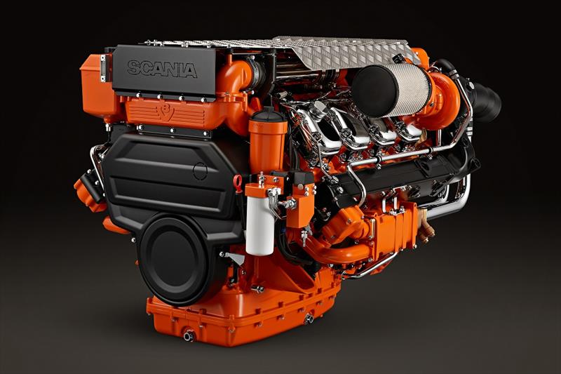 Scania DI 16 V8 Marine Engines - photo © Gustav Lindh / Dan Boman
