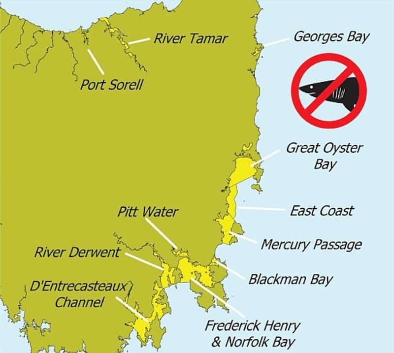 Don't target sharks in shark refuge areas - photo © DPIPWE Fishing