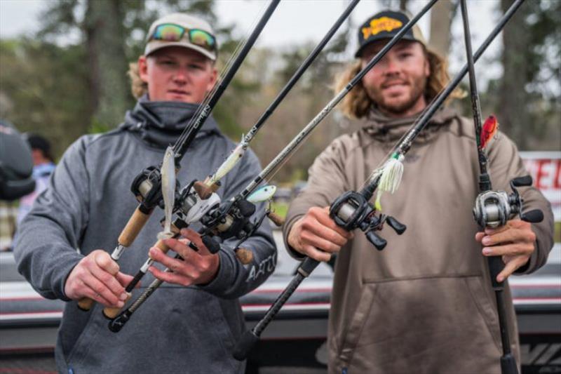 Conner DiMauro and Cole Sands photo copyright Major League Fishing taken at 