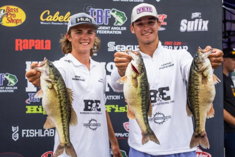 Brumbaugh and Klotz win the High School Fishing National Championship - photo © Major League Fishing