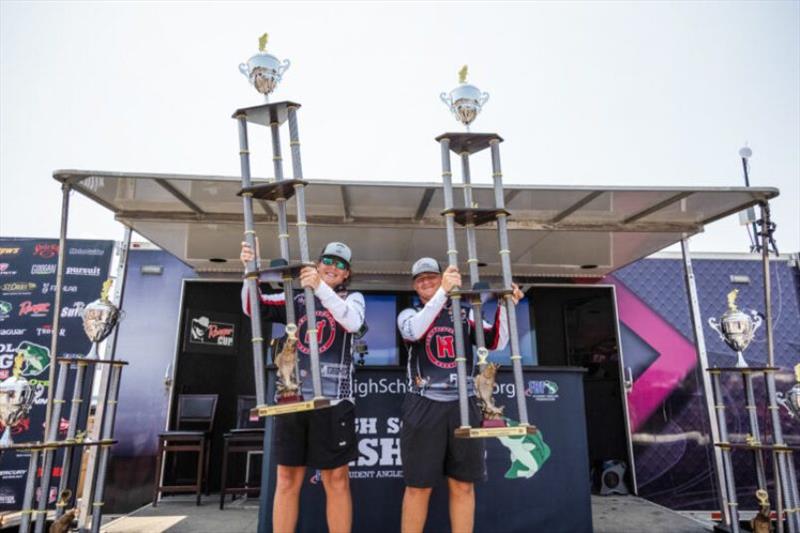 Andrew Jones and Carson Underwood take High School Fishing World Finals photo copyright Major League Fishing taken at 