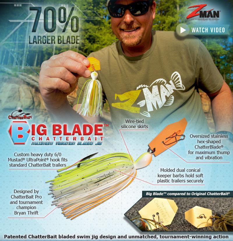 The Big Blade™ ChatterBait® photo copyright Fishing Tackle Retailer taken at 
