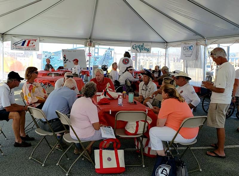 Race committee prepare for the Clagett Regatta - U.S. Para Sailing Championships - photo © Sam Crichton