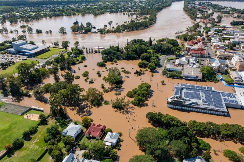 A lot of water heading our way. Maryborough copped the full brunt of the floods, help out your neighbours if you can. - photo © Fisho's Tackle World
