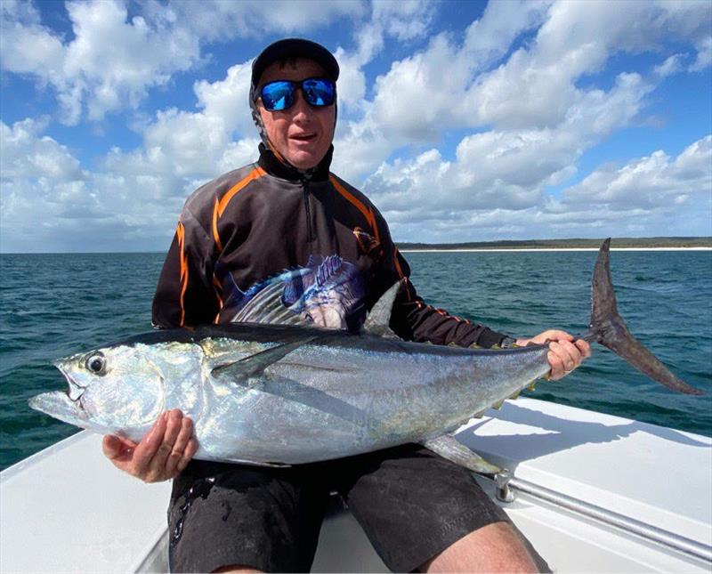 There's been some XOS size longtail tuna amongst the schools. - photo © Fisho's Tackle World