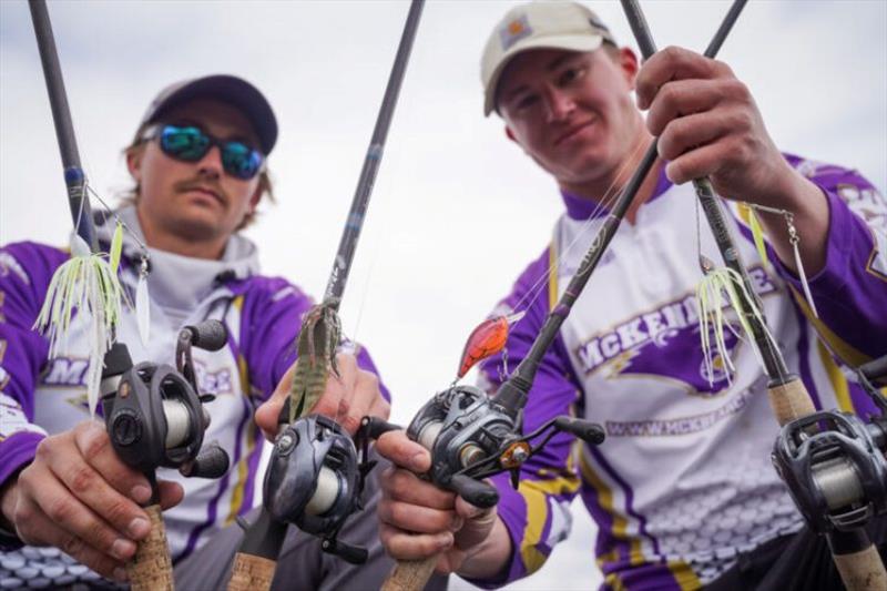 Bailey Bleser and Nathan Doty - photo © Major League Fishing