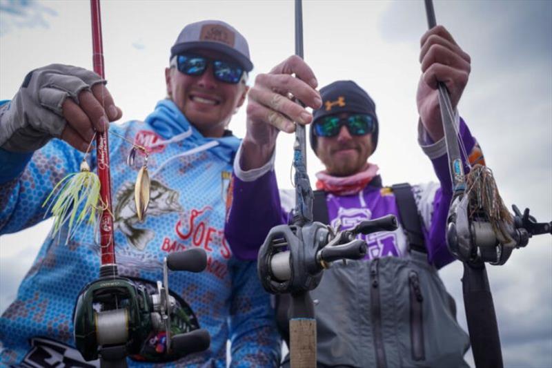 Austin Anderson and Cal Cameron - photo © Major League Fishing