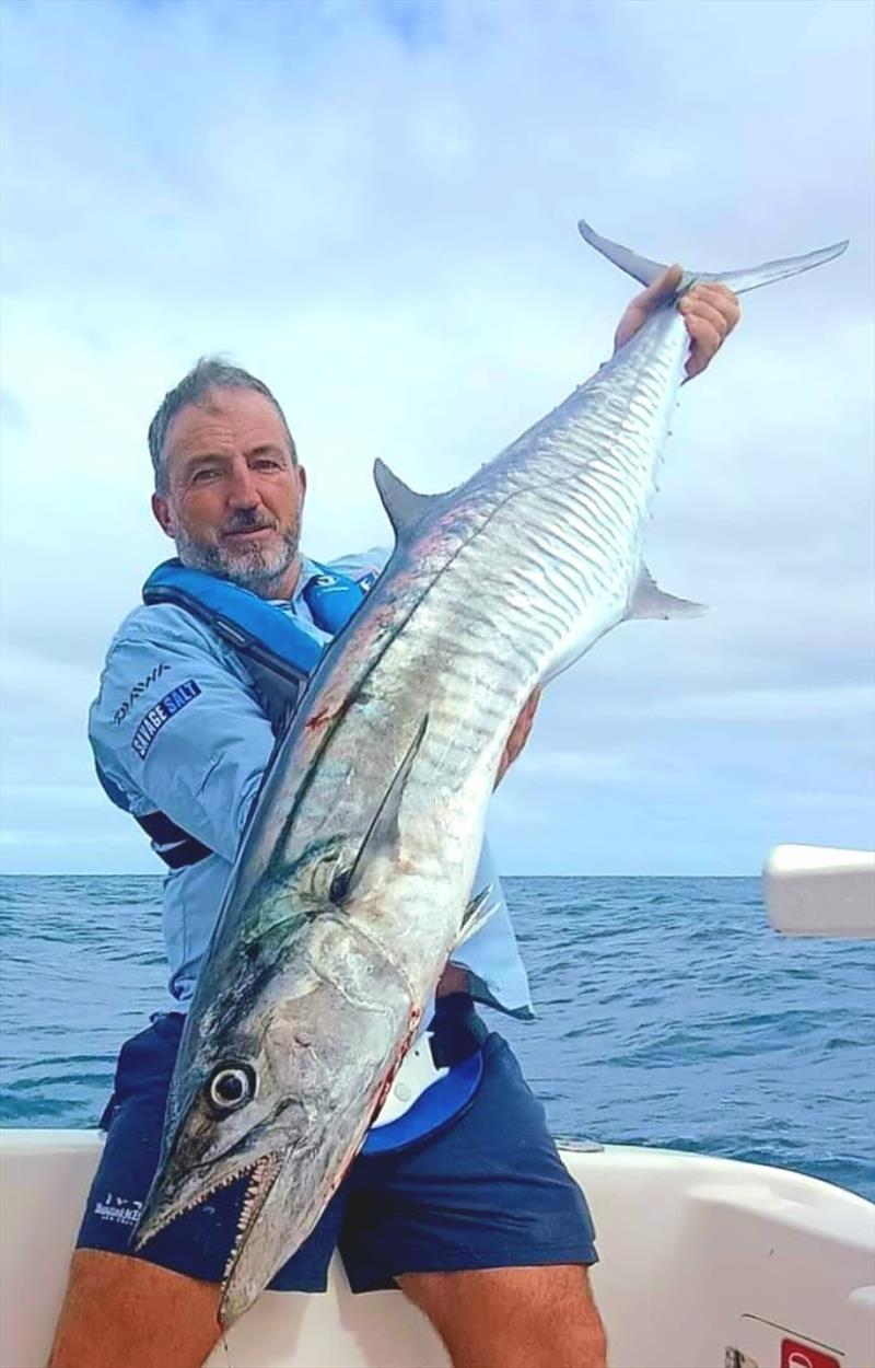 A quality spanish mackerel caught with Bobby from Hot Reels Pro Fish Charters - photo © Fisho's Tackle World