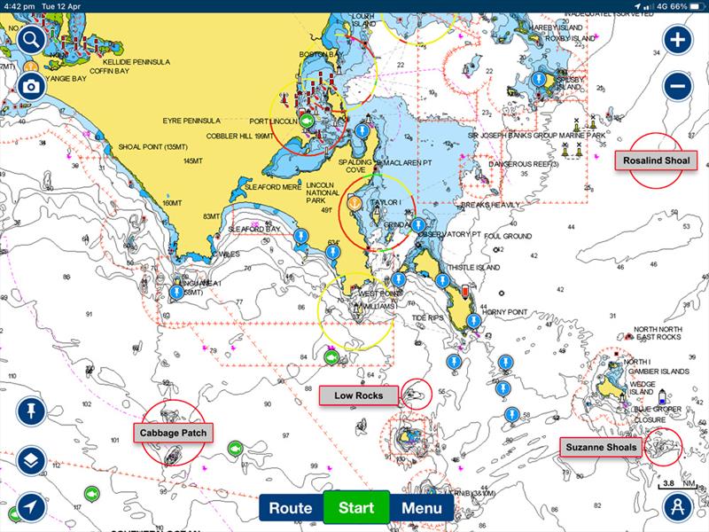 Chart of the tuna fishing grounds photo copyright Riviera Australia taken at 