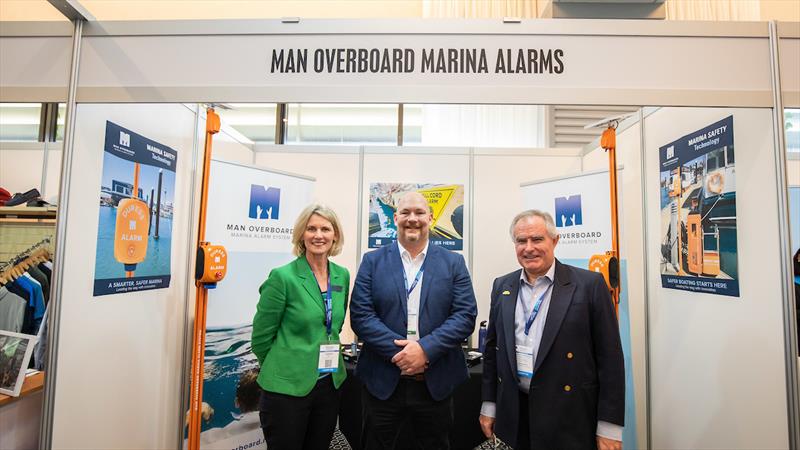 Man Overboard Alarm With MIA CEO and President photo copyright Marinas22 Conference taken at 