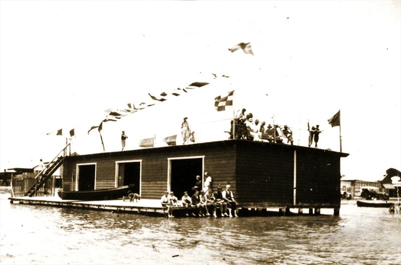 Original Belmont Club House photo copyright Belmont 16s taken at Belmont 16ft Sailing Club