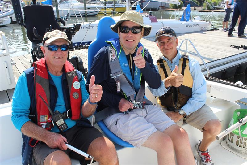 The CRAB Adaptive Boating Center provides equity of access to the largest estuary in the country - photo © CRAB Sailing