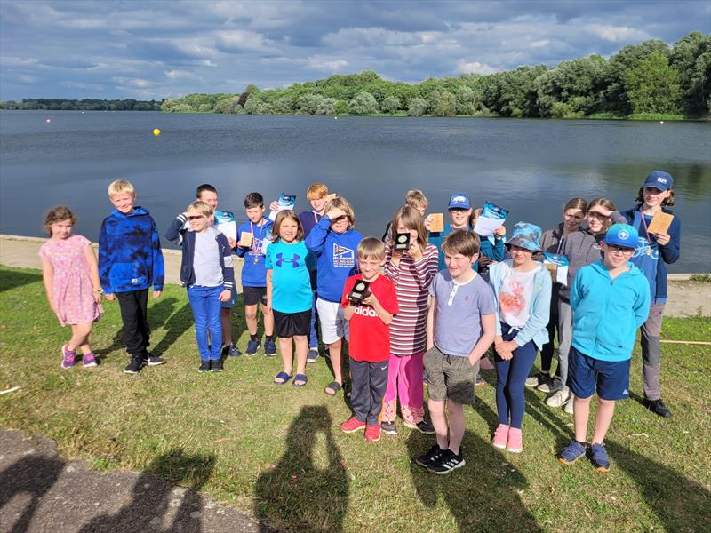 P&B Northamptonshire Youth Series Round 3 photo copyright Norman Byrd taken at Middle Nene Sailing Club