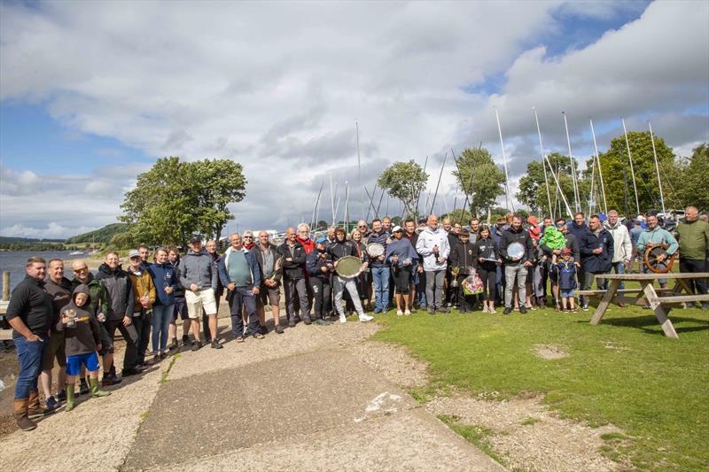 All the prize winners in the 61st Lord Birkett Memorial Trophy at Ullswater  - photo © Tim Olin / www.olinphoto.co.uk