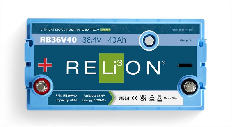 New RB36V40 lithium battery - photo © RELiON