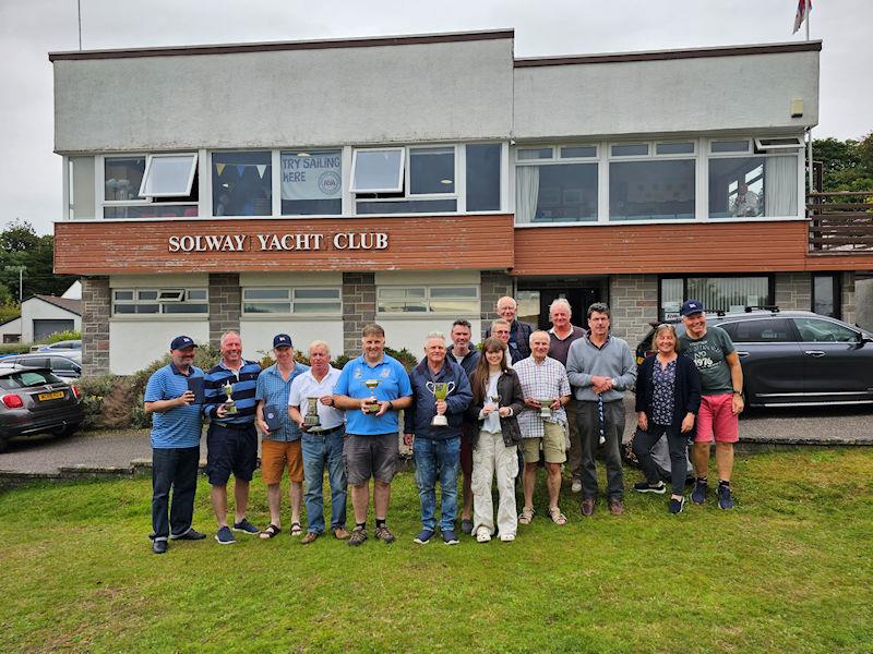 Kippford Week 2023 - RNLI Regatta Race prize-winners - photo © Finlay Train