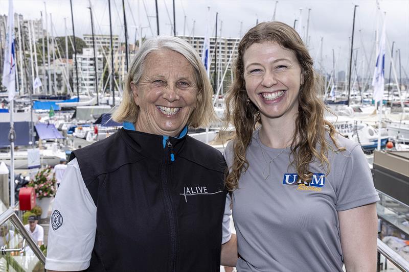 Navigators Adrienne Cahalan of Alive and Alice Parker of URM Group - photo © Andrea Francolini 