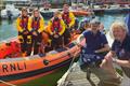 Poole Lifeboat Crew - RNLI 200 Pursuit Race for VPRS fleet in Poole Bay © Rhy Parry