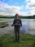 Derbyshire Youth Sailing: George at Combs SC © Joanne Hill