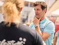 Mark Webber, Rolex testimonee, attends the Rolex race village in Hobart at the Rolex Sydney Hobart Yacht Race © Carlo Borlenghi / ROLEX