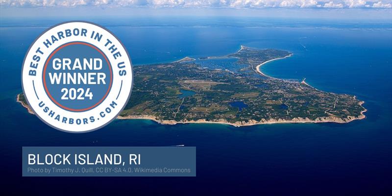Block Island, RI – 2024's “Best Harbor” in the US photo copyright US Harbors taken at 