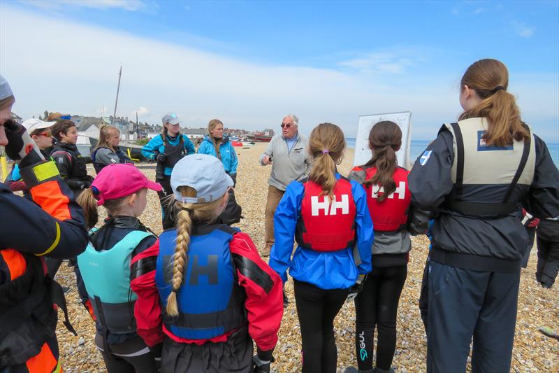 Girls Day at Downs Sailing Club with KSSA photo copyright Robert Brown taken at Downs Sailing Club