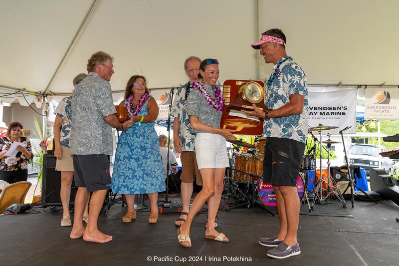 2024 Pacific Cup Awards Ceremony photo copyright Irina Potekhina taken at Kaneohe Yacht Club