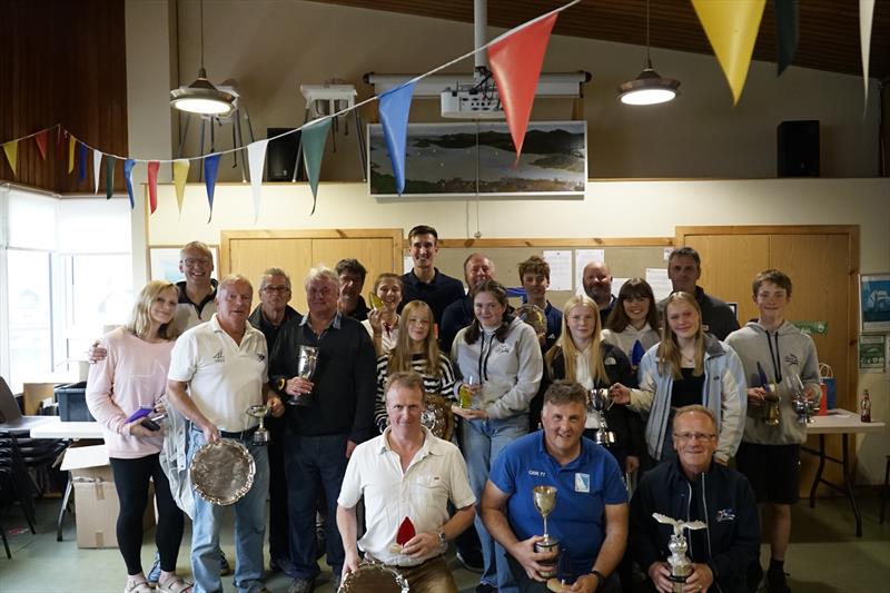 All the Kippford Week prize-winners - photo © Finlay Train