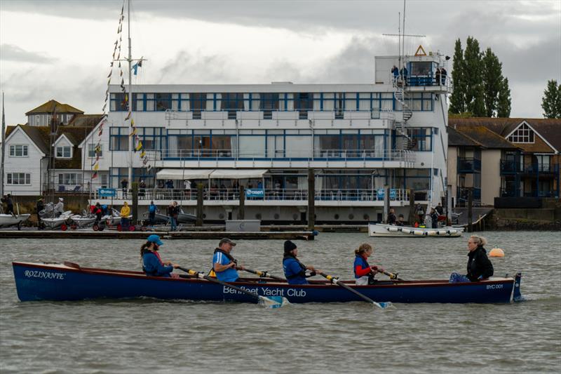 Rozinante during Burnham Week 2024 photo copyright Petru Balau Sports Photography / sports.hub47.com taken at Royal Corinthian Yacht Club, Burnham