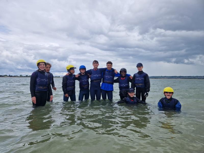 Celebrating the ASF and Greenwich Hospital Partnership  photo copyright Andrew Simpson Foundation taken at Andrew Simpson Sailing Centre