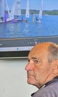 Review time - Race coaching with Adam Bowers at Oxford Sailing Club © Colin West