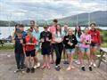 Prize winners in the North West Junior Traveller Series and 2025 RS Tera Northerns at Bassenthwaite © John Reekie