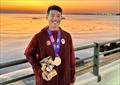 Canadian sailor James Huynh wins bronze at Asunción 2025 Junior Pan American Games © Sail Canada