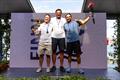 Top 3 - 2025 Finn Gold Cup podium © Robert Deaves