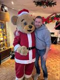 The Chase Sailing Club – 70th Anniversary Year - Commodore Anderson and Christmas bear &copy; Chris Anderson