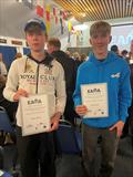 East Anglian Maritime Awards - BSC Cadet EAMA winners Stanley Johnson (left) and Austin Edwards &copy; Blackwater Sailing Club