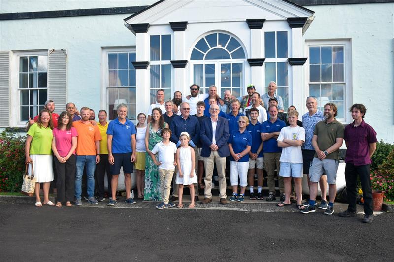 Cape to St Helena Yacht Race - Participants at award ceremony photo copyright Royal Cape Yacht Club taken at Royal Cape Yacht Club