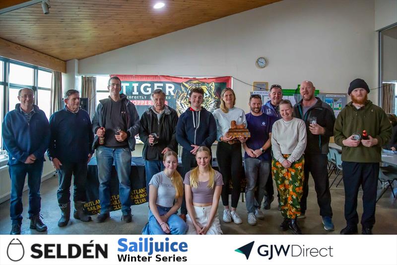 Prize Winners in the John Merricks Tiger Trophy at Rutland Sailing Club - photo © Tim Olin / www.olinphoto.co.uk