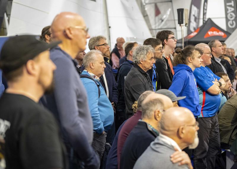 Audience during the Data is King Presentation on the Main Stage at the RYA Dinghy & Watersports Show photo copyright David Maynard / www.alleycatphotographer.com taken at RYA Dinghy Show