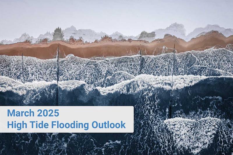 March 2025 - High Tide Flooding Outlook - photo © Shutterstock