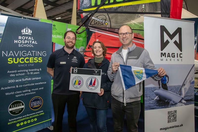 Magic Marine National Schools Sailing Championships photo copyright Simon Lovesey taken at RYA Dinghy Show