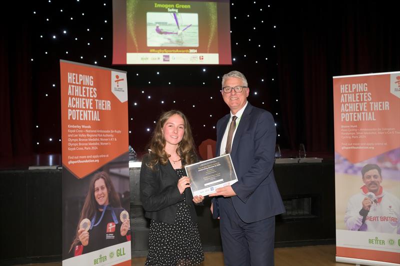 Imogen Green at the Rugby Sports Awards - photo © Jamie Gray / Rugby Sport & Leisure