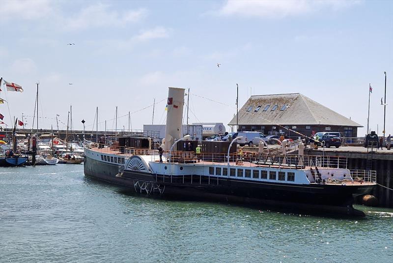 Medway Queen paddle steamer photo copyright Judith Jackson taken at Royal Temple Yacht Club