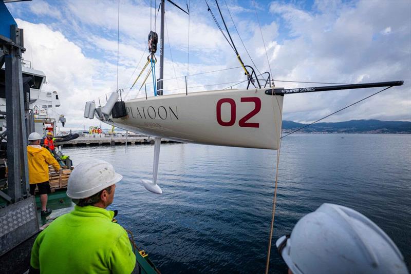 52 Super Series fleet is out into the Atlantic - photo © 52 Super Series
